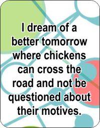  I Dream of Chickens Air Freshener | My Air Freshener | My Air Freshener